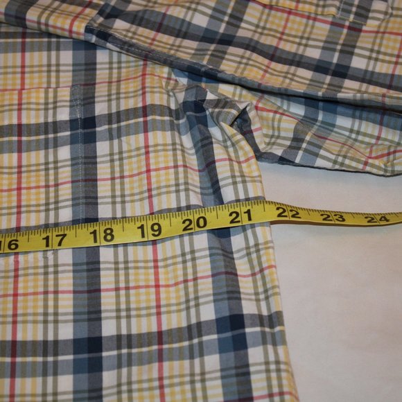 Pendleton METRO Shirt Mens LS LARGE Plaid - Picture 6 of 7